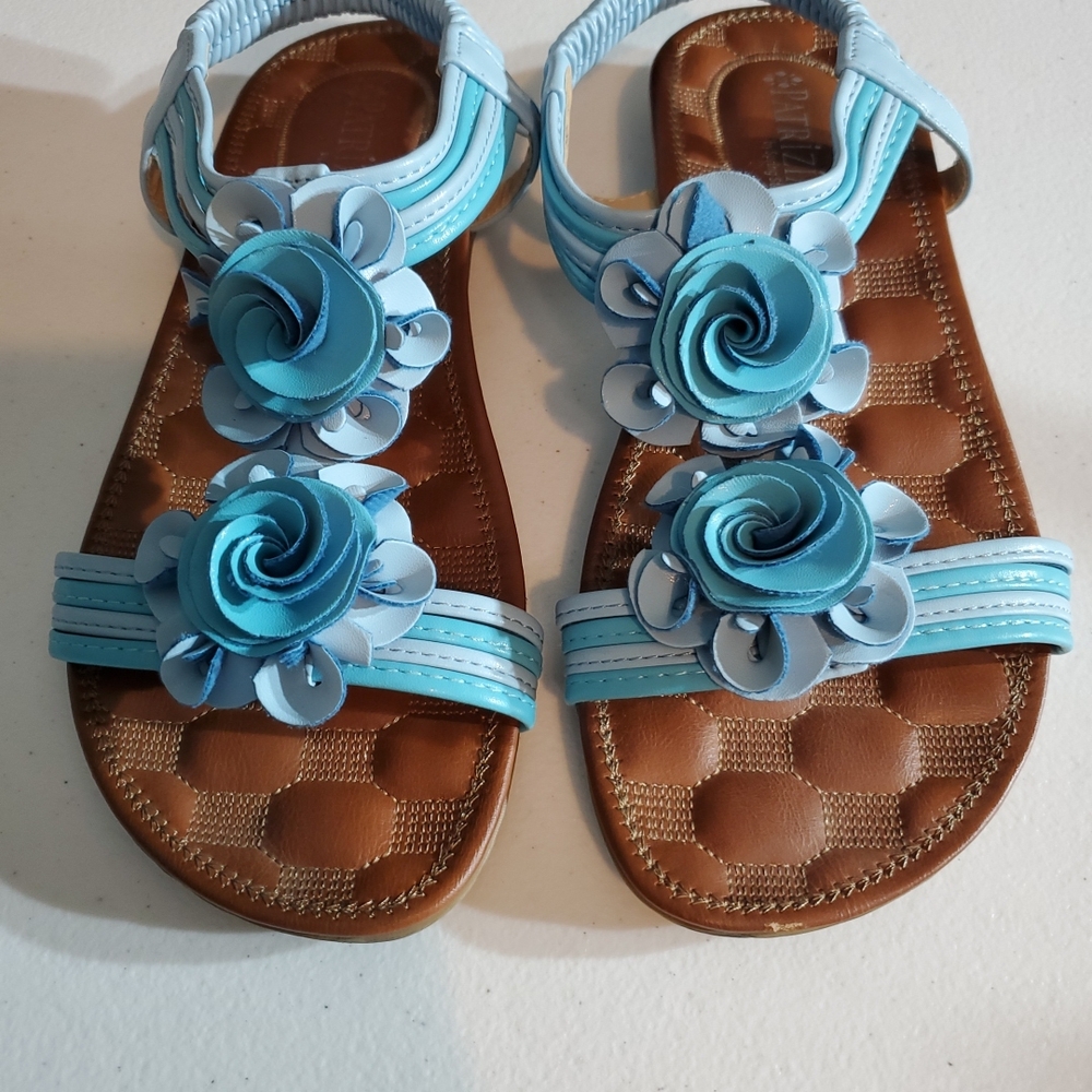 Stylish Blue Woven Sandals